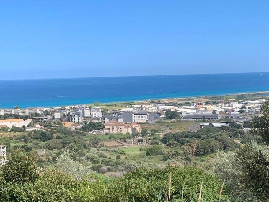 Logement Entier Vue Mer Bastia  Exterior foto